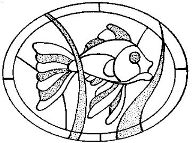 Stained Glass Goldfish